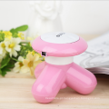 Mini massageador elétrico portátil de mão / bateria mini Usb massageador elétrico vibratório de onda com cabo